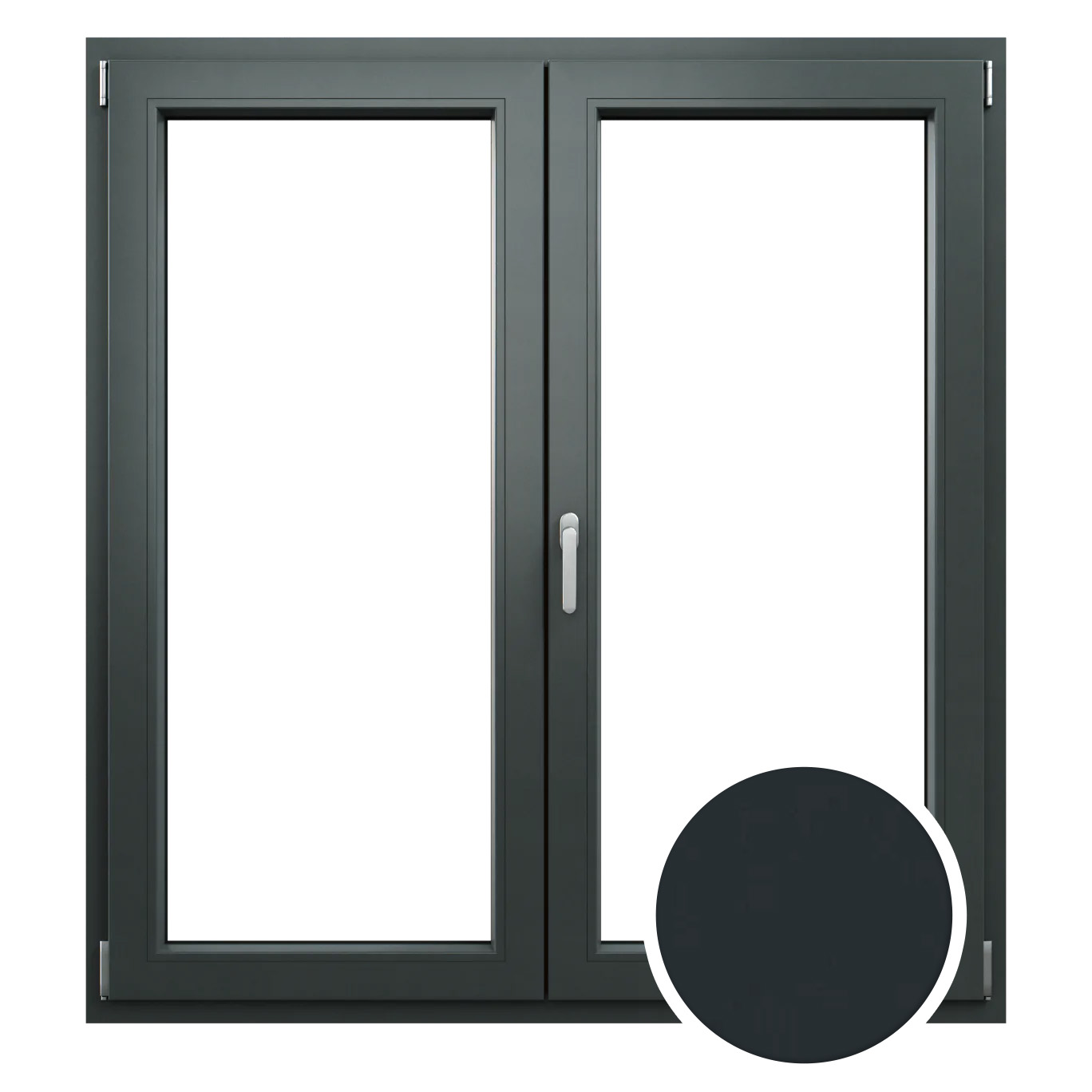 okna koncept Anthrazitgrau seidenglatt II