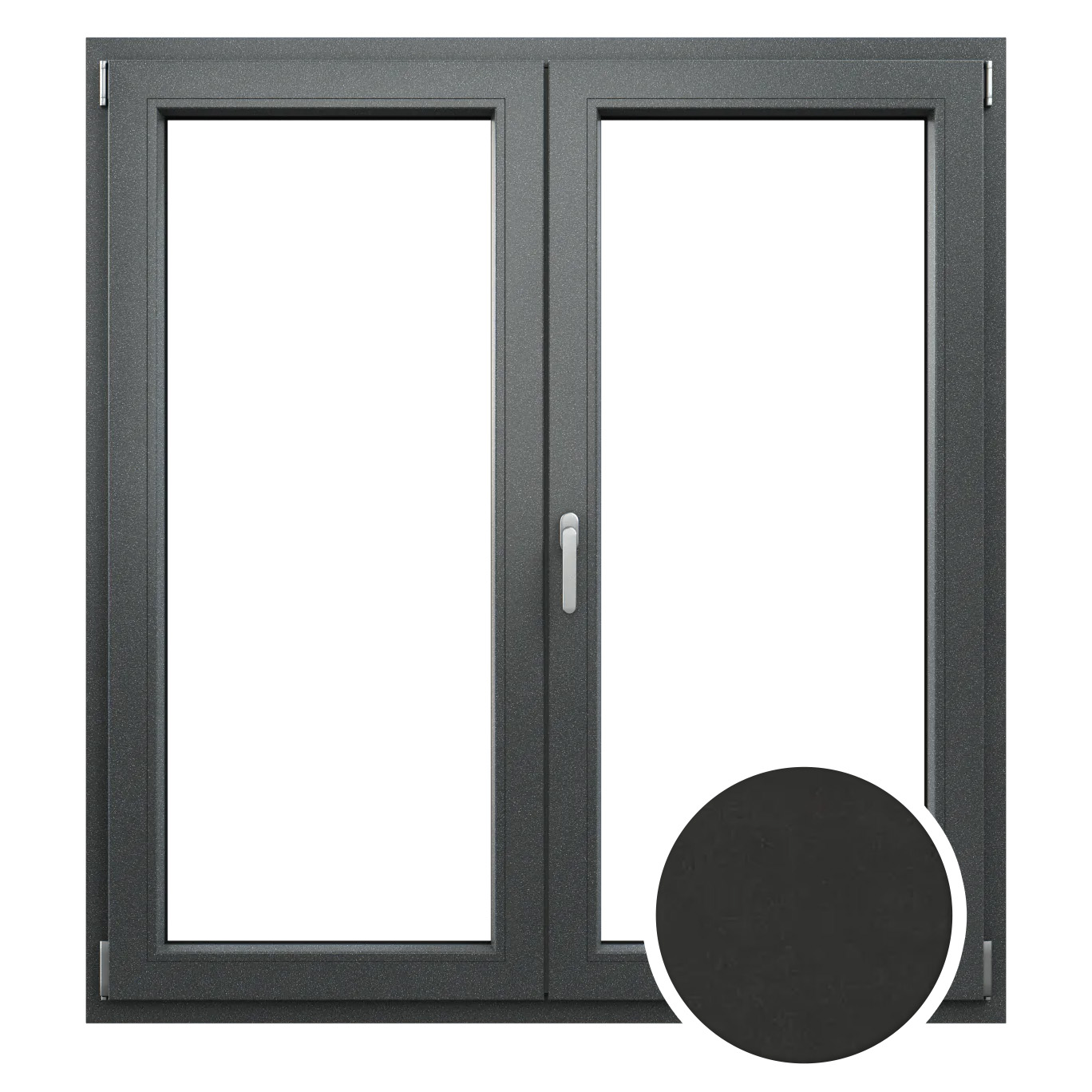 okna koncept Antracyt quartz