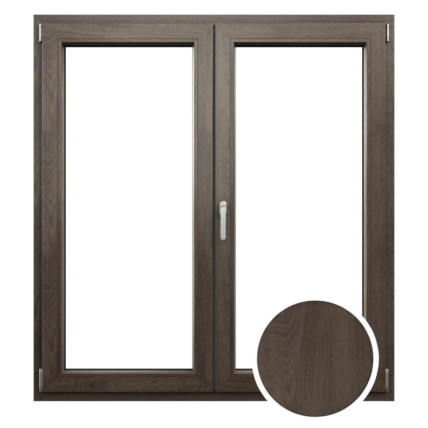 okna koncept woodec dark toffee