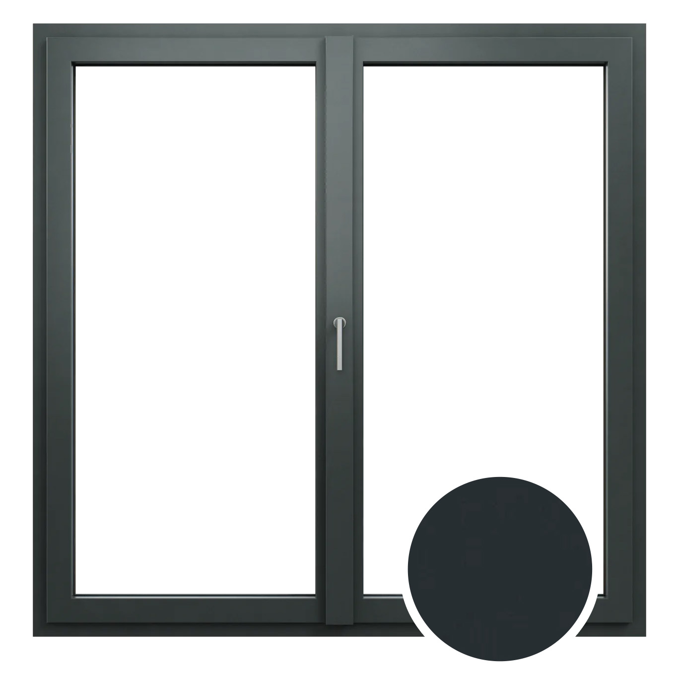 pilar anthrazitgrau seidenglatt II