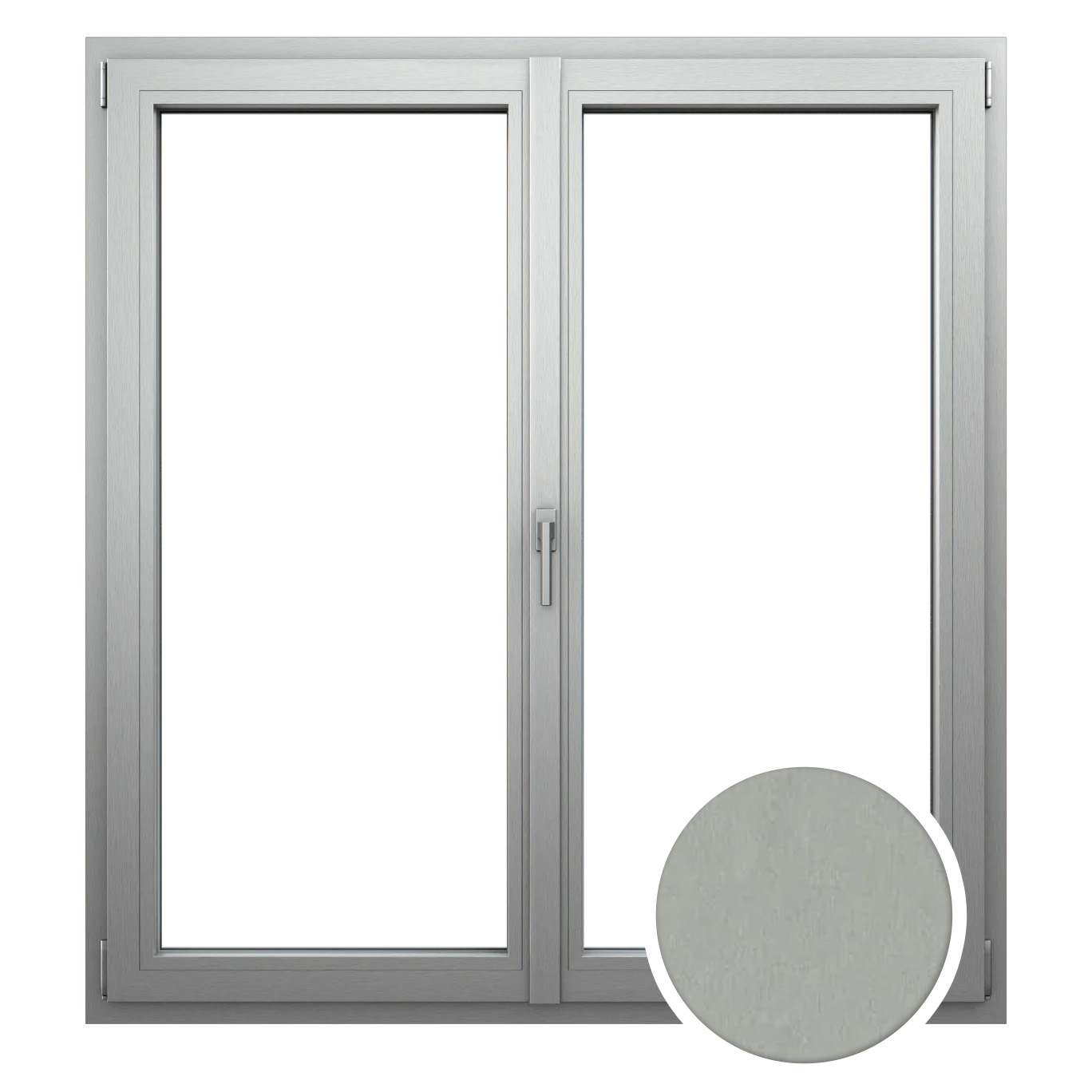 pixel aluminium gebürstet