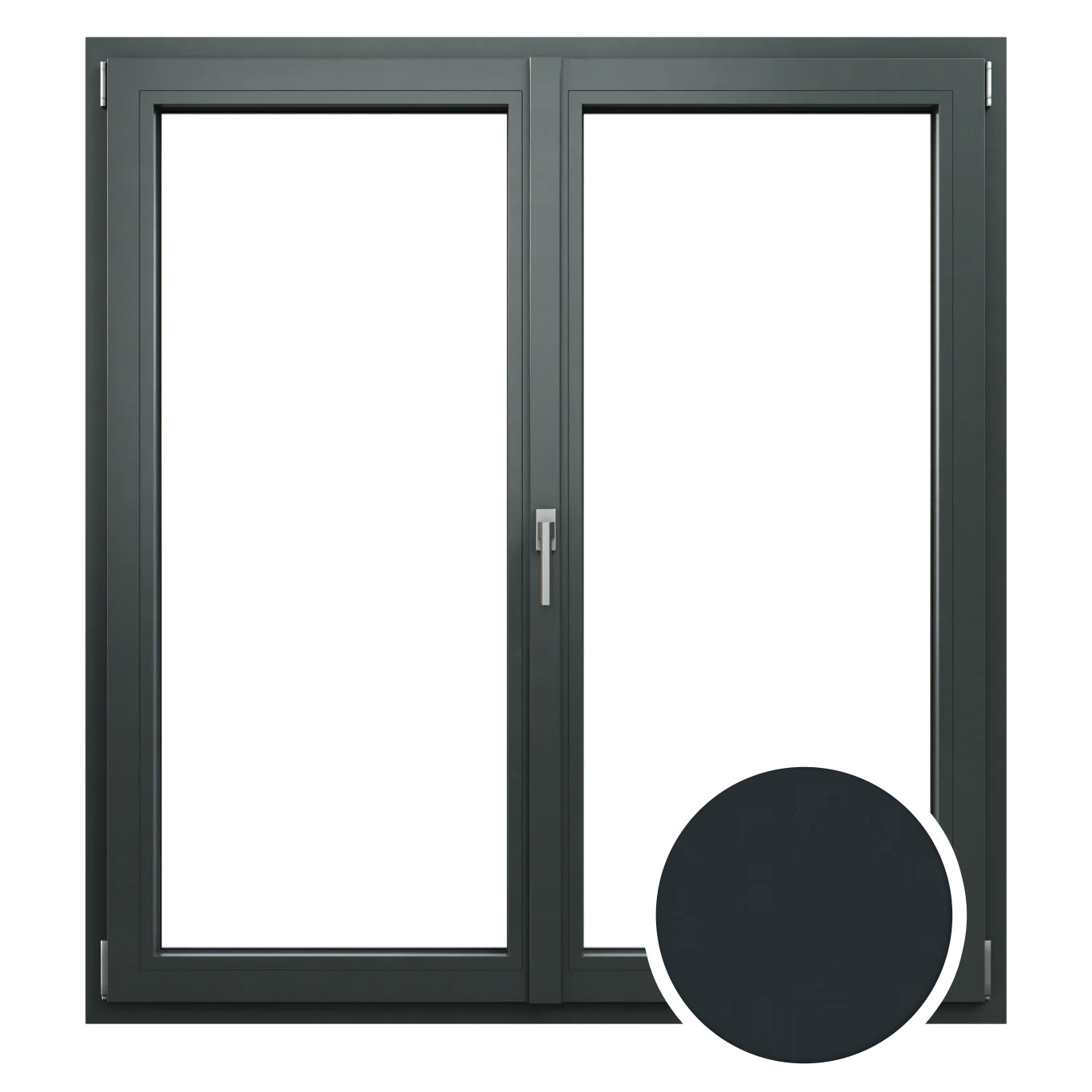 pixel anthrazitgrau seidenglatt II