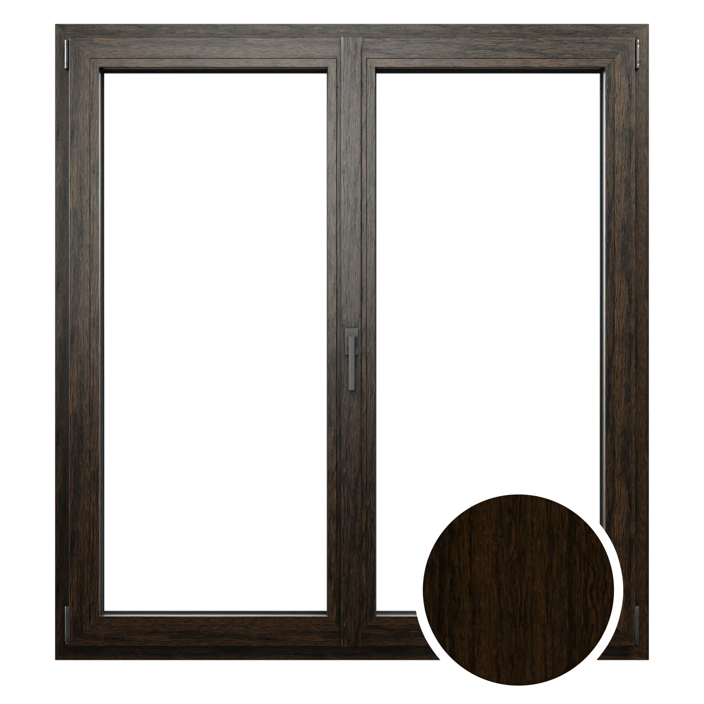 okna pixel dąb bagienny