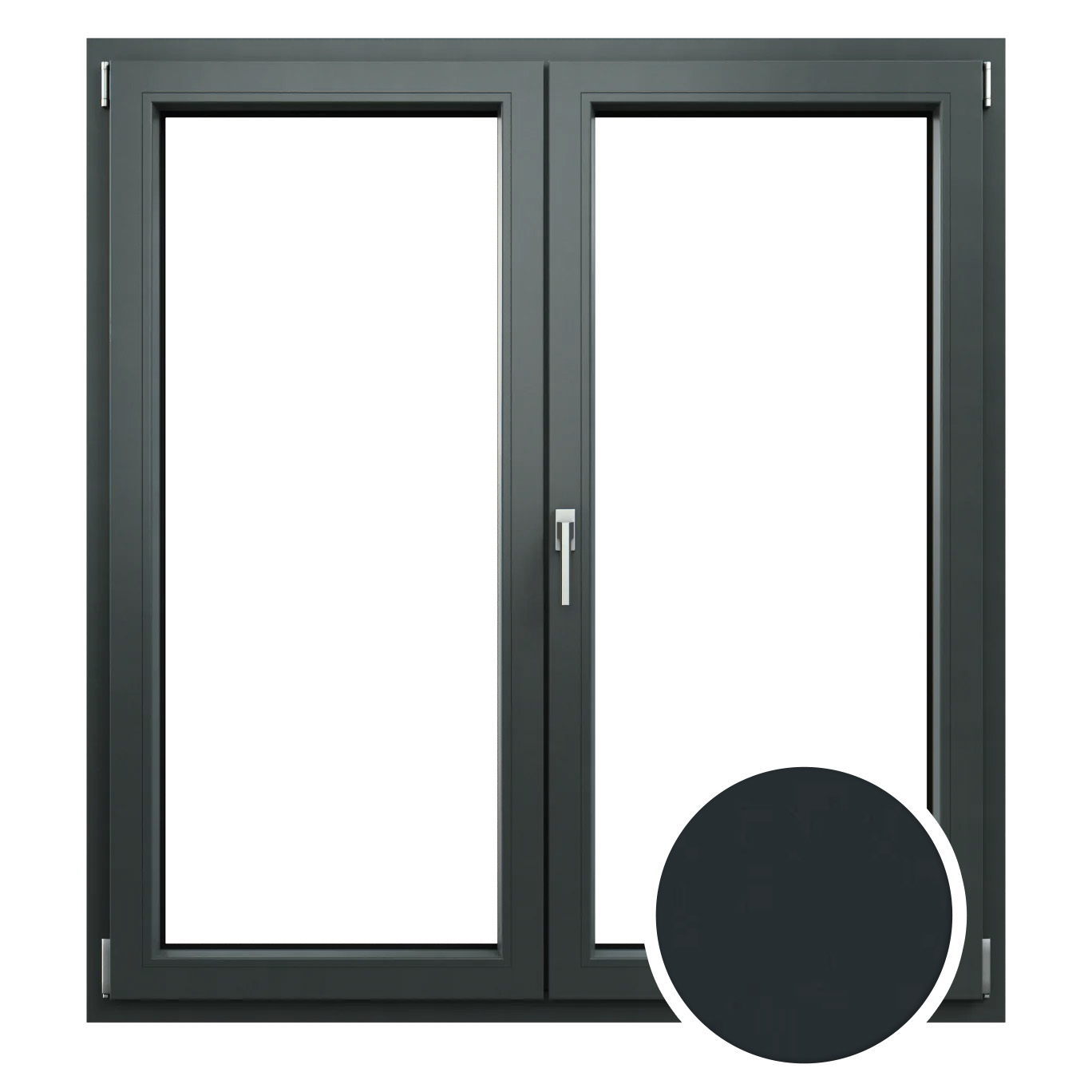 prismatic anthrazitgrau seidenglatt II