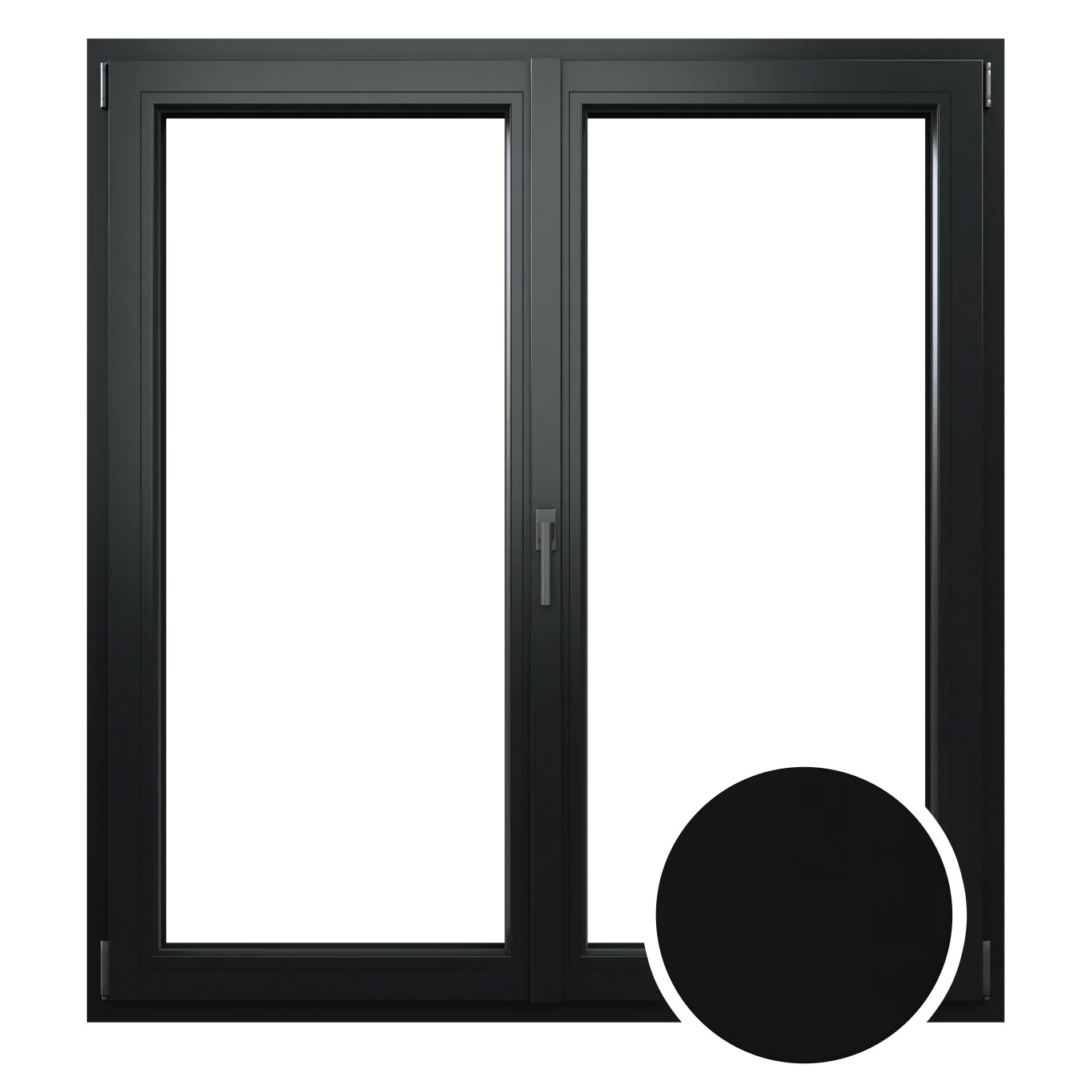 okno prismatic black jet