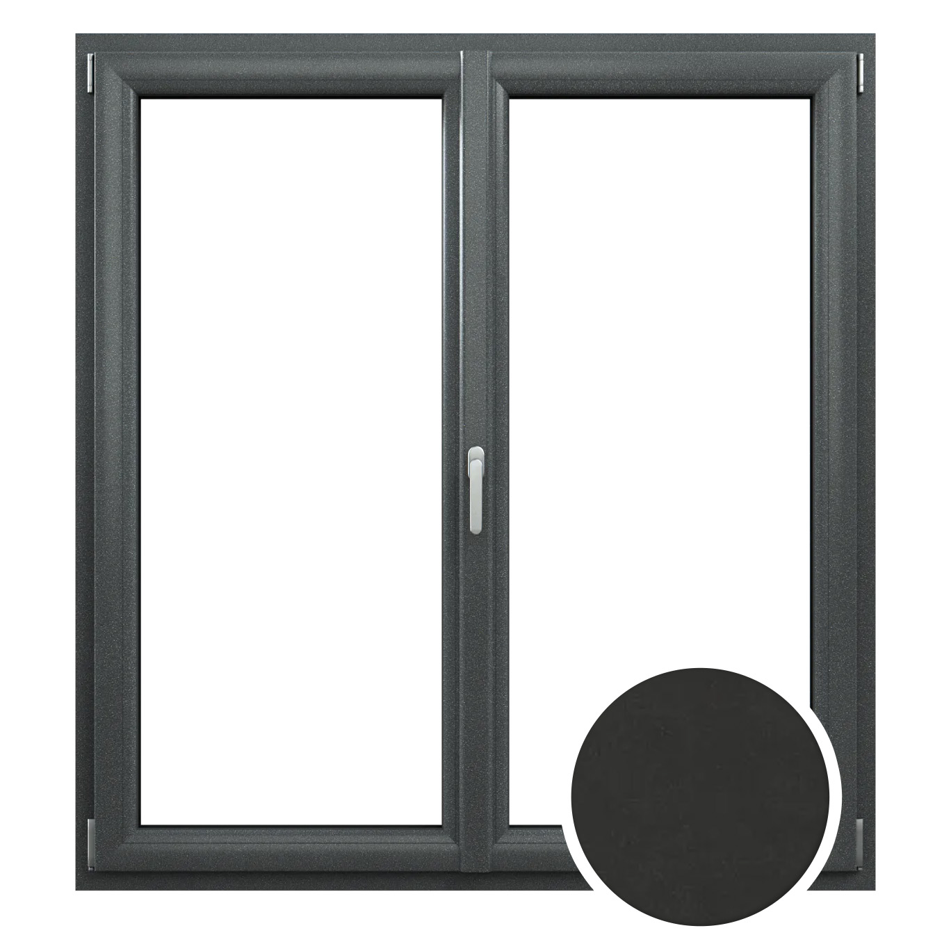 okna prolux antracyt quartz