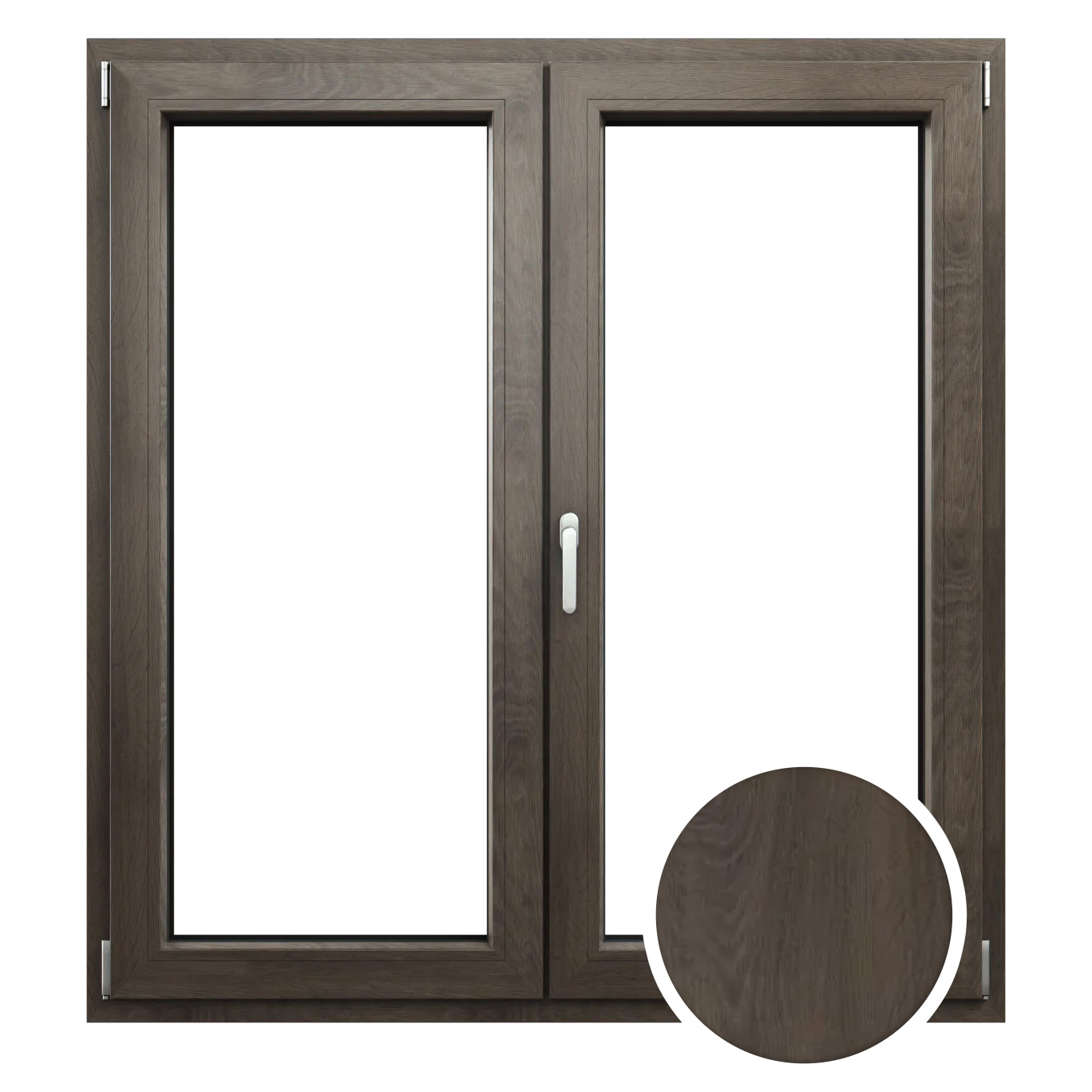 okna winergetic premium woodec dark toffee